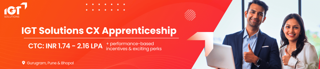 IGT CX Apprenticeship Drive